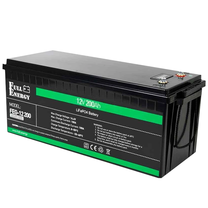 Акумулятор LiFePO4 12В 200А*г Full Energy FEG-12200