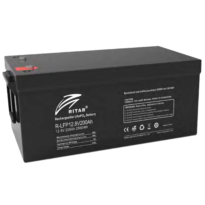 Літієва акумуляторна батарея Ritar R-LFP12.8V200AH G1