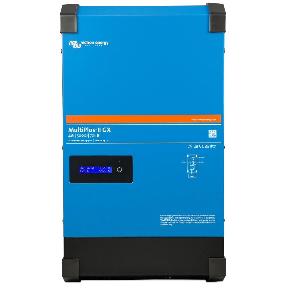 Інвертор Victron Energy MultiPlus-II GX 48/5000/70-50 однофазний чиста синусоїда