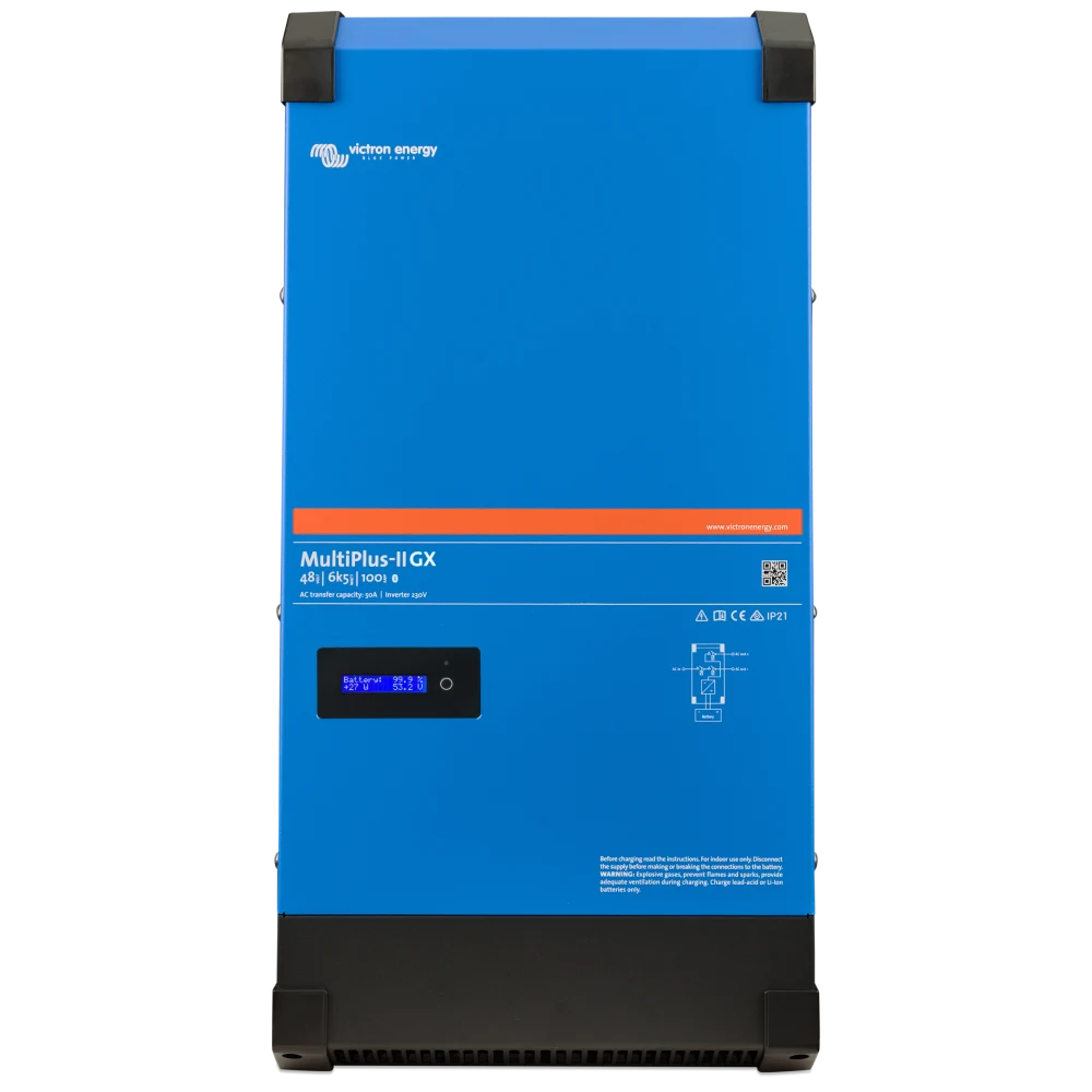 Інвертор VictronEnergy MultiPlus-II 48/6k5/100-50 230V однофазний чиста синусоїда