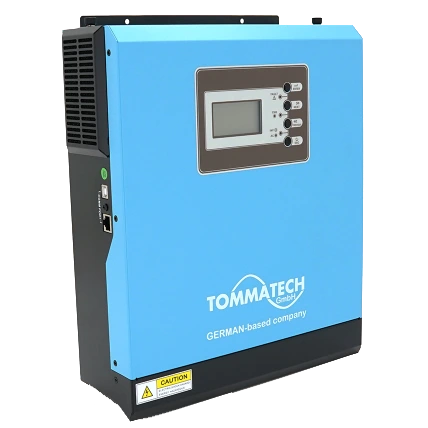Гібридний інвертор однофазний TOMMATECH TT-NEW1K-12 1000W 12V 20/10А