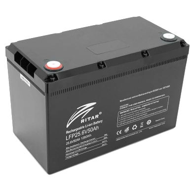 [elc5346] Літієва акумуляторна батарея Ritar LFP25.6V50Ah 25.6В 50А*год 50А