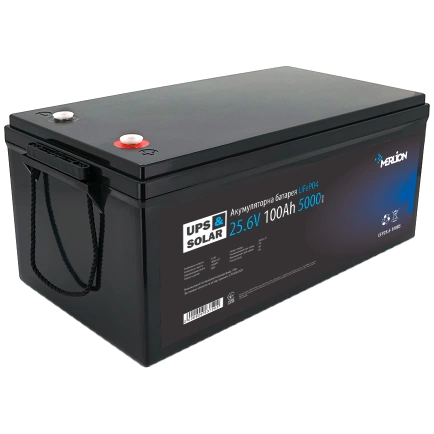 [elc5351] Літієва акумуляторна батарея Merlion LFP25.6-100 25.6В 100А*год 100А