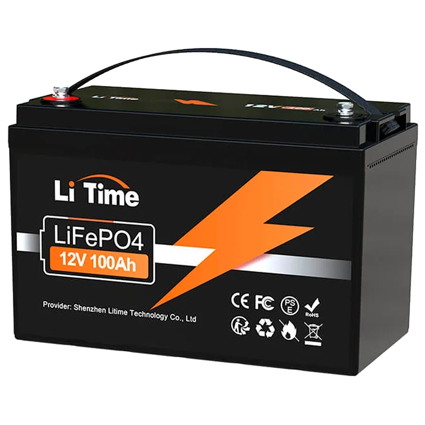 [elc5353] Акумуляторна батарея LiTime LiFePO4 12V 100Ah bluetooth