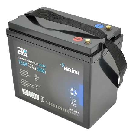 [elc5356] Акумуляторна батарея Merlion LiFePO4 12.8V 50AH