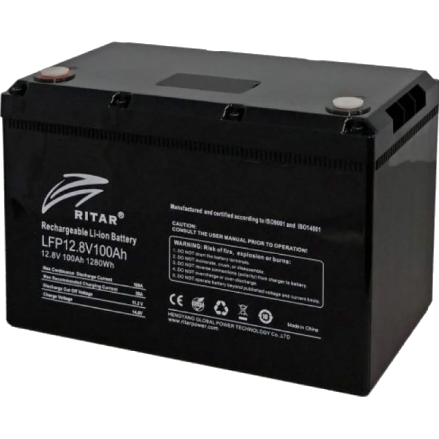 [elc5407] Акумуляторна батарея Ritar LFP12.8V100AHG24