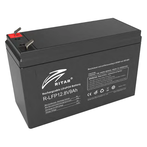 [elc5410] Акумуляторна батарея Ritar R-LFP12.8V9AH