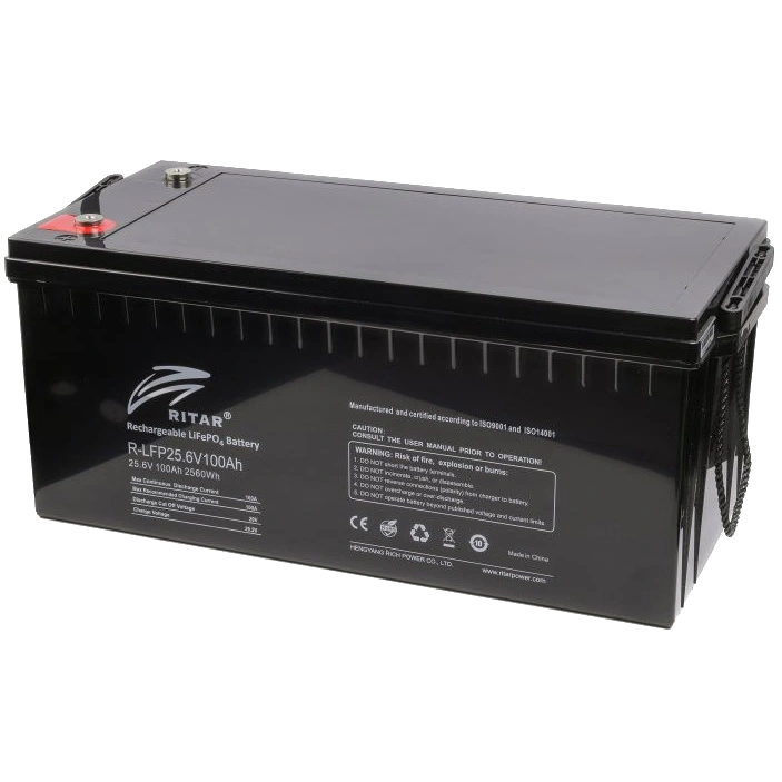 [elc5415] Акумуляторна батарея з bluetooth Ritar LFP25.6V100AH