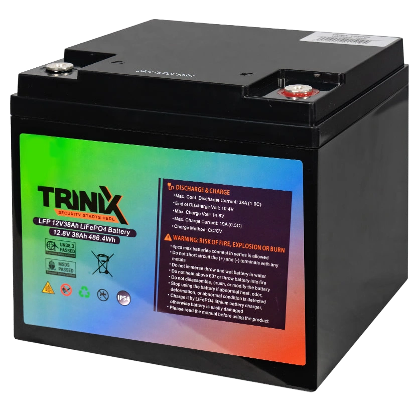 [elc5425] Акумуляторна батарея TRINIX LFP 12V38Ah LiFePo4