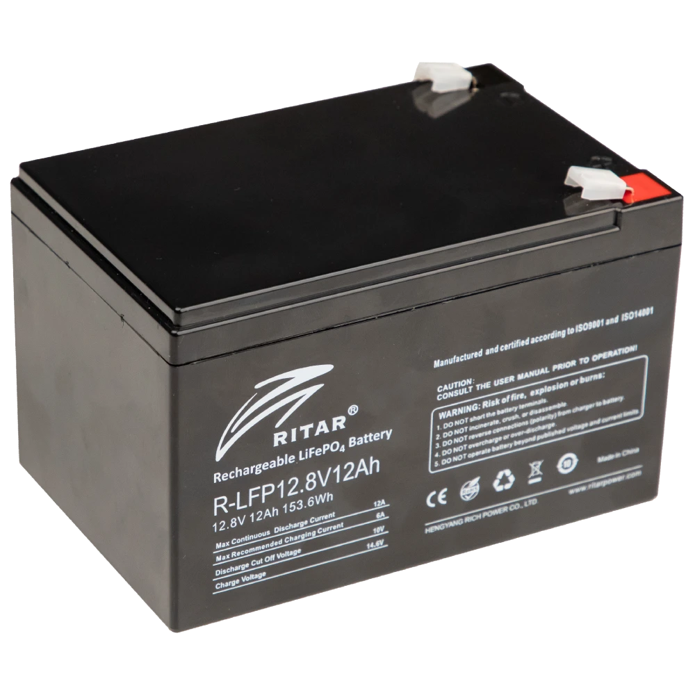 [elc5426] Акумуляторна батарея Ritar R-LFP12.8V12AH
