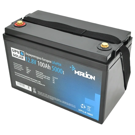 [elc5432] Акумуляторна батарея Merlion LiFePO4 12.8V 100AH
