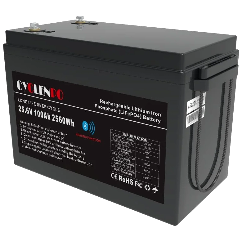 [elc5433] Літієва акумуляторна батарея Cyclen 25.6В 100А*год 100А