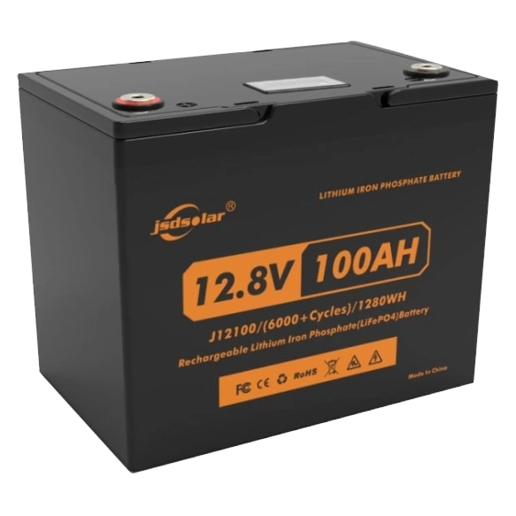 [elc5483] Літієва акумуляторна батарея JSDS LiFePO4 12100LED 12.8В 100А*г