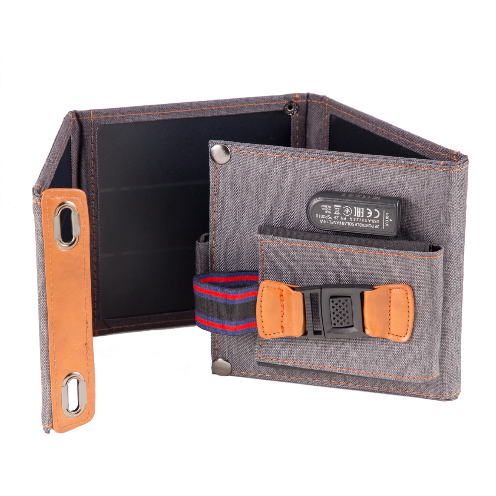 [elc5536] Сонячна панель 2E портативна 14 Вт USB-A 5V/2.4A