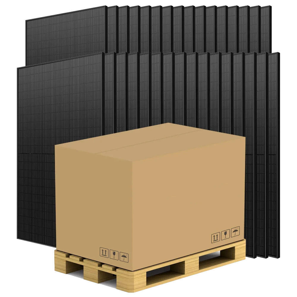 [elc5546] Сонячна панель PV модуль (палета 36 шт) Risen Solar RSM40-8-400MB Full Black