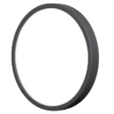 LED світильник накладний круглий Black VIDEX 24W 5000K 220V