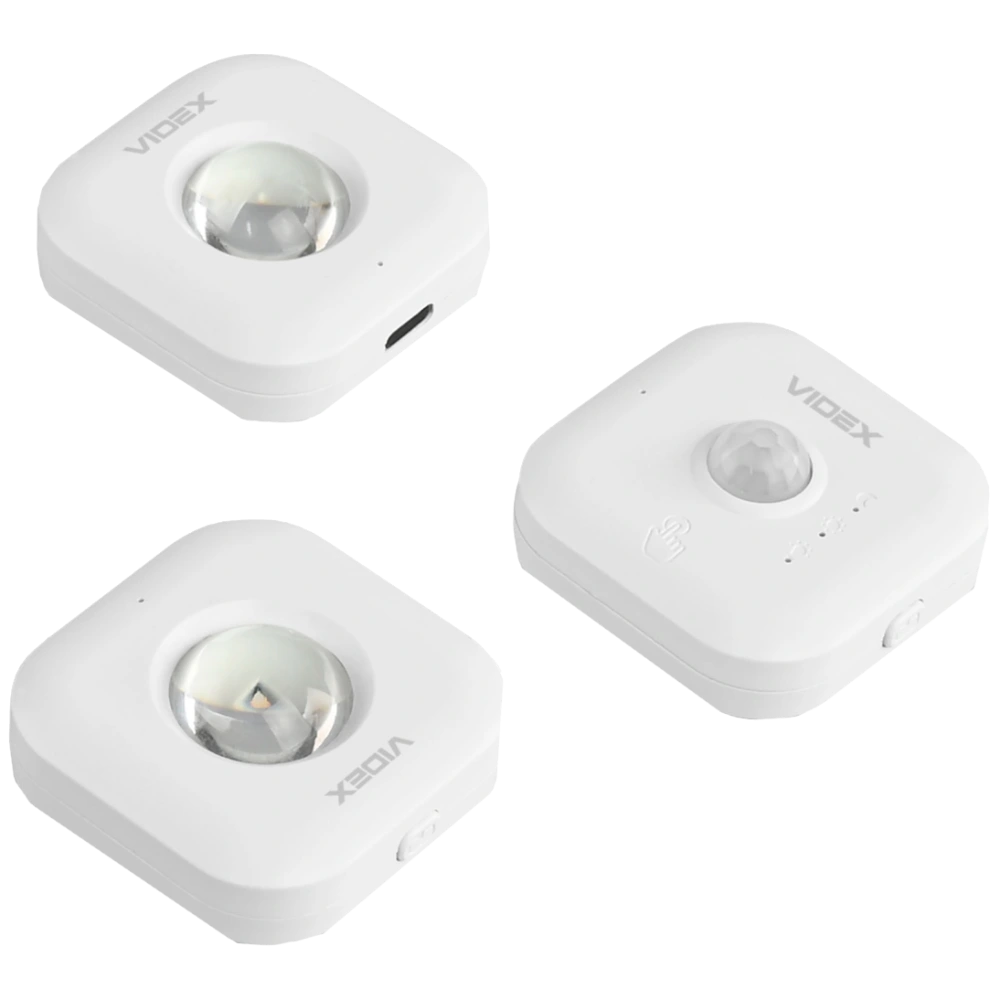 Набір LED світильників акумуляторних з датчиком руху VIDEX VL-NL075-21 35Lm 3000K-6500K