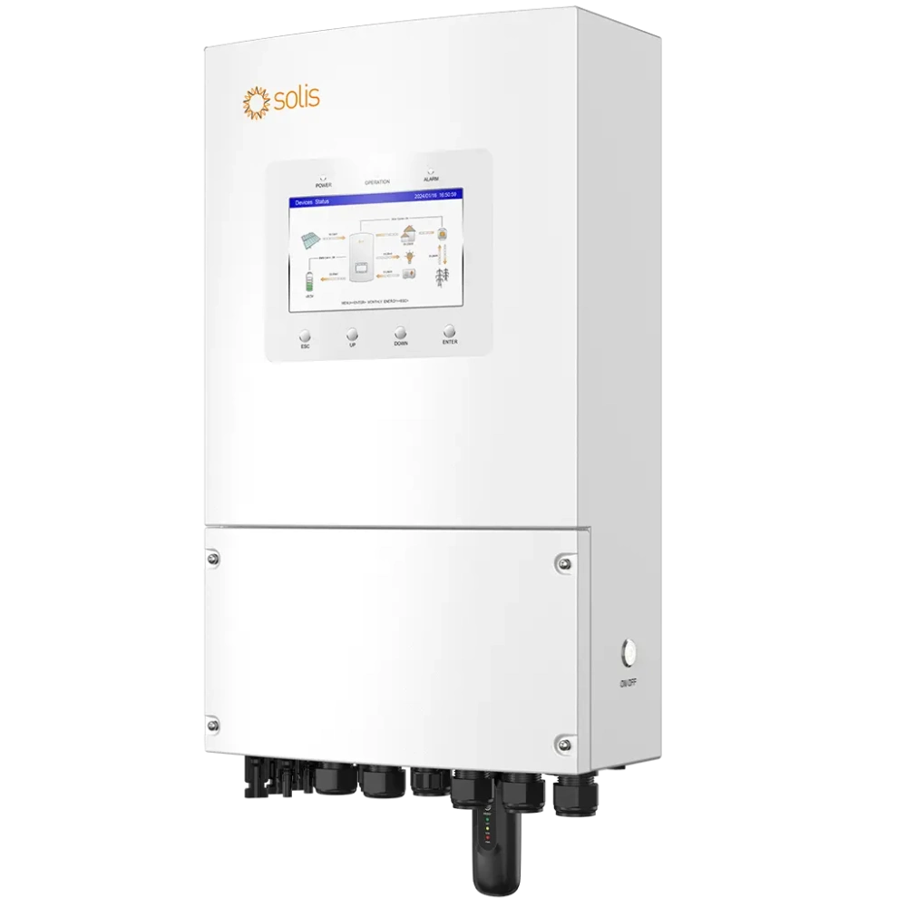 [elc5188] Гібридний інвертор Solis S6-EH1P8K-L-PLUS однофазний чиста синусоїда