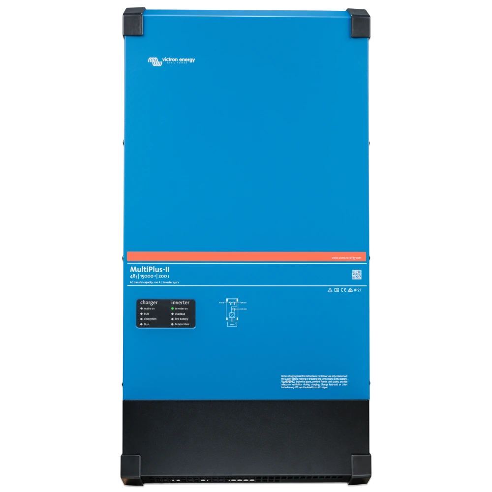 [elc5204] Інвертор VictronEnergy MultiPlus-II 48/15000/200-100 однофазний чиста синусоїда