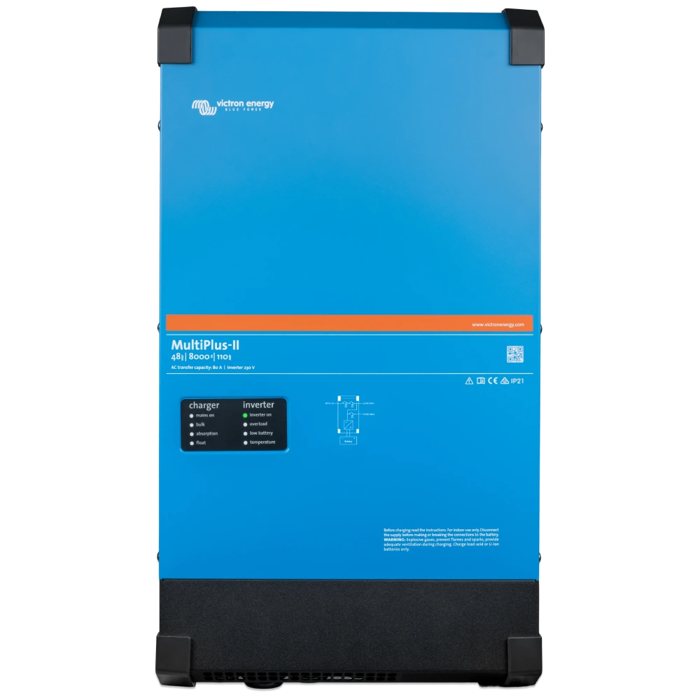 [elc5207] Інвертор VictronEnergy MultiPlus-II 48/8000/110-100 однофазний чиста синусоїда