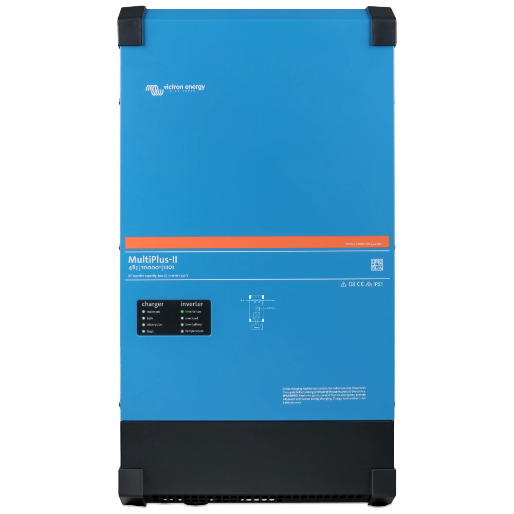 [elc5227] Інвертор VictronEnergy MultiPlus-II 48/10000/140-100 однофазний чиста синусоїда