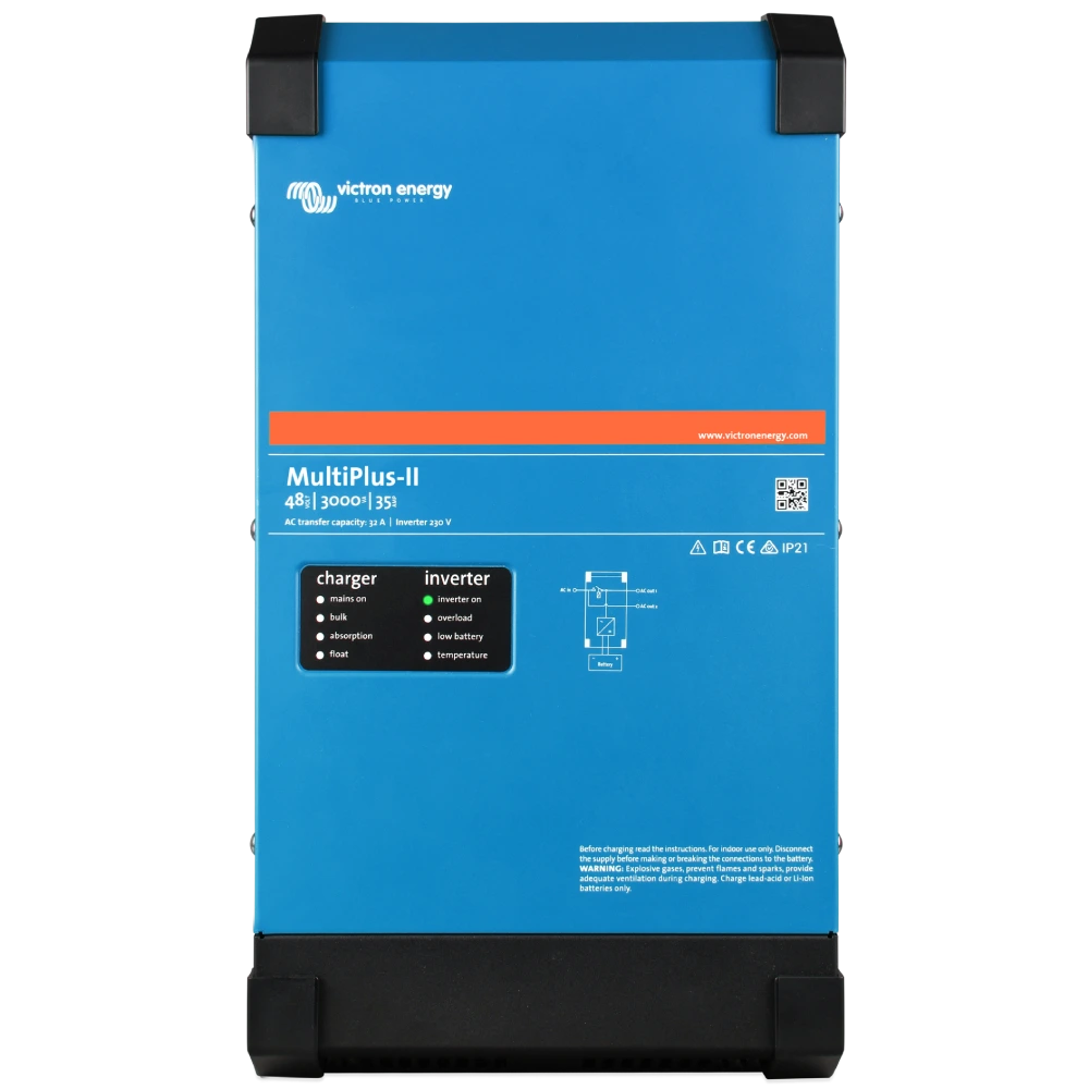 [elc5243] Інвертор VictronEnergy MultiPlus-II 48/3000/35-32 однофазний чиста синусоїда